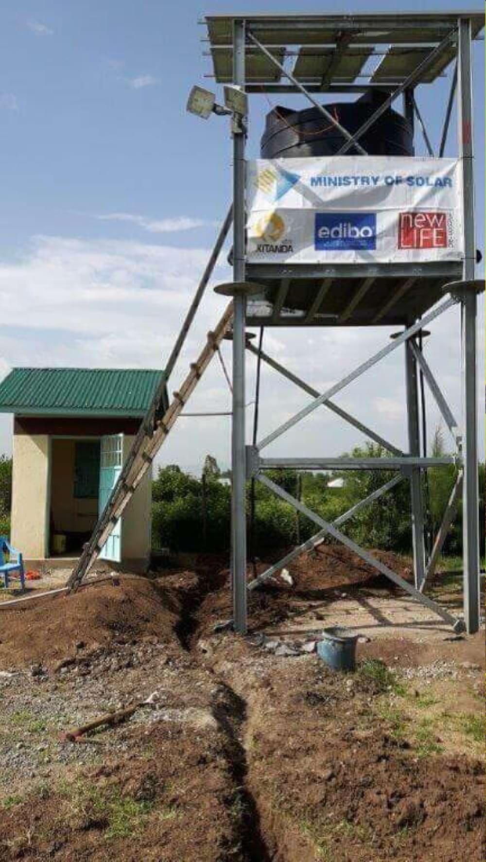 Water uit boorput en -verkoop