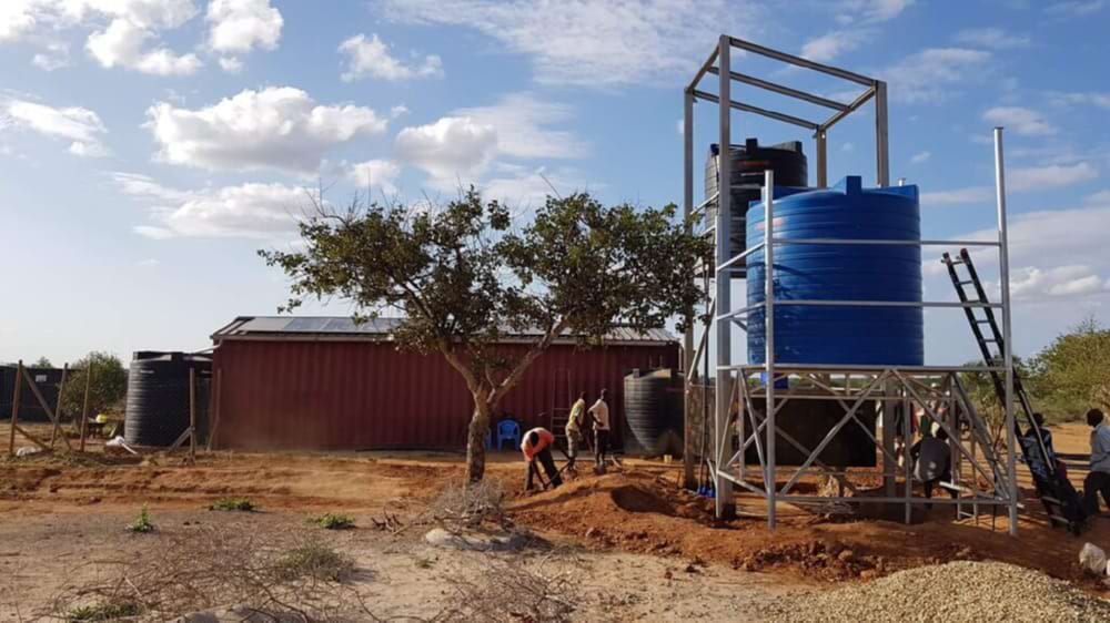 Water uit boorput