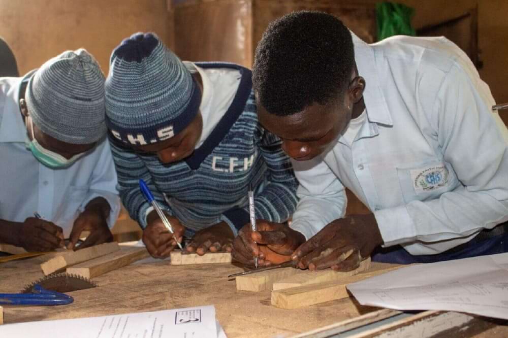 Inrichting beroepsschool