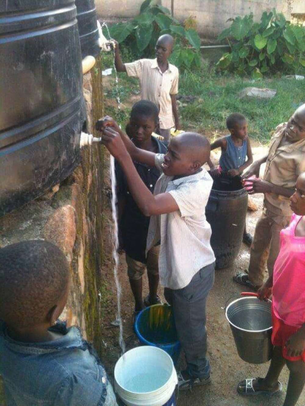 Water uit boorput