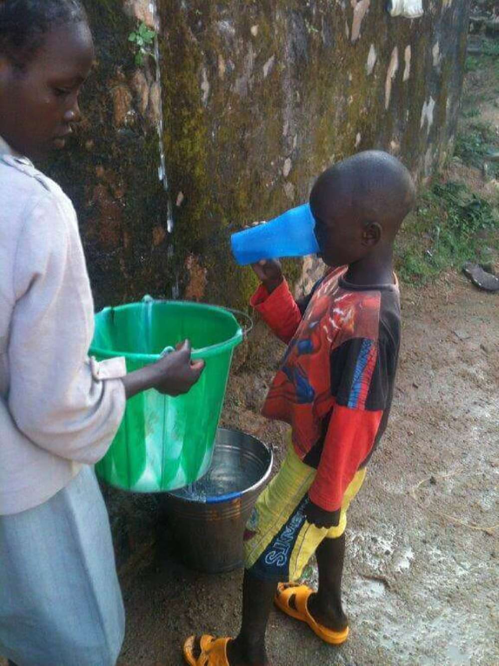 Water uit boorput