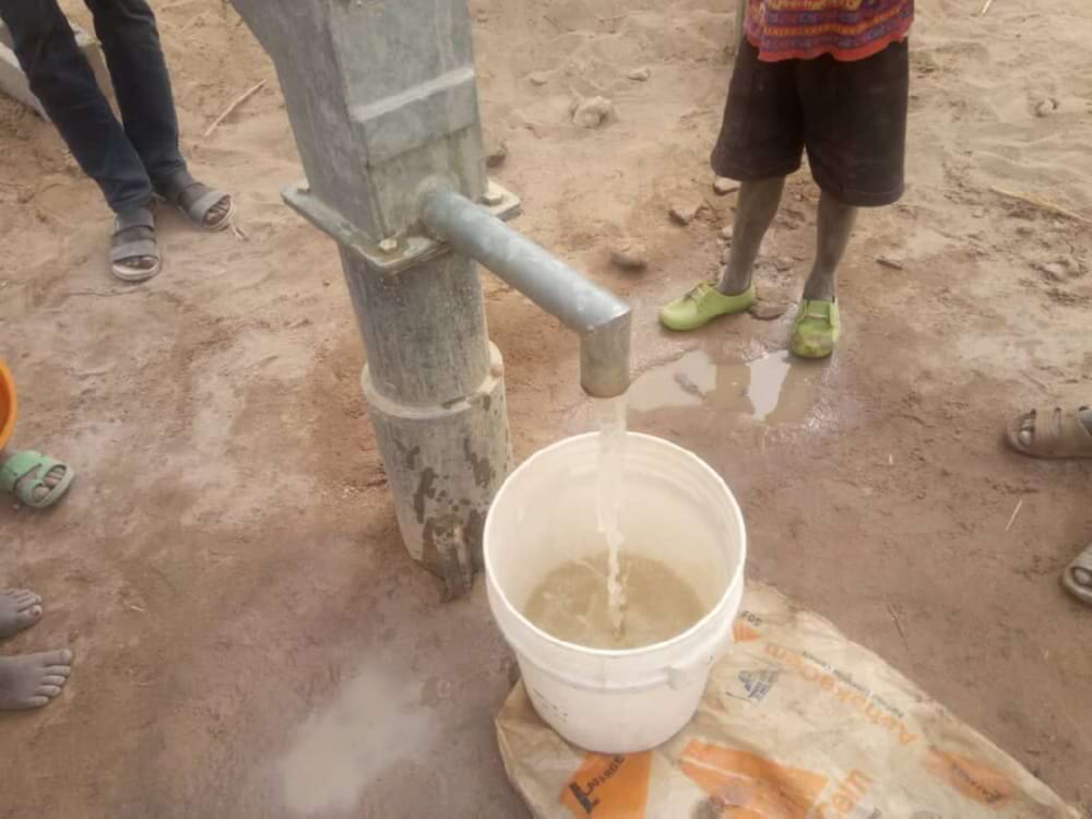 Water uit boorput